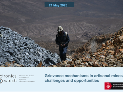 Grievance mechanisms in mines
